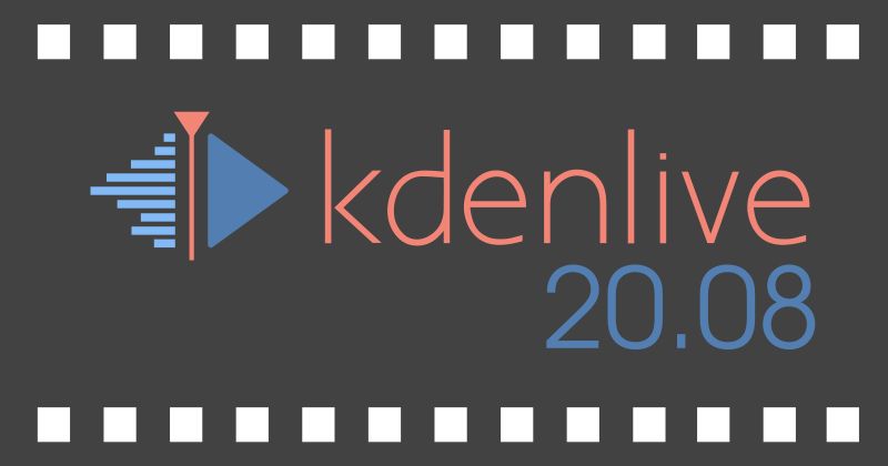 Kdenlive 20.08 Video Editing Software