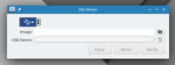 KaOS 2021.08 ISO Writer