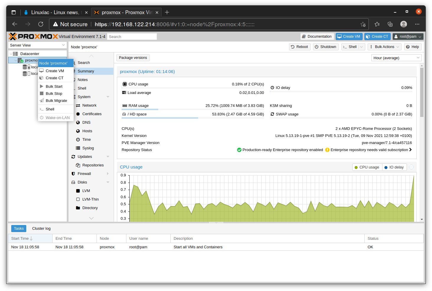Proxmox VE 7.1 is Now Available, Includes Many New Highlights