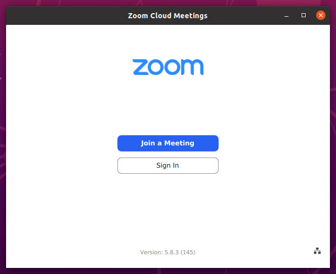 Zoom работи в Ubuntu
