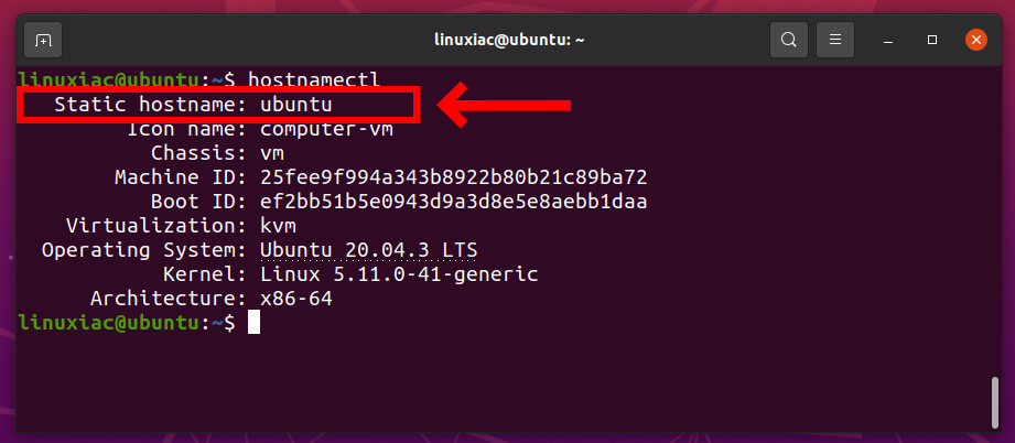 How To Change Hostname In Linux