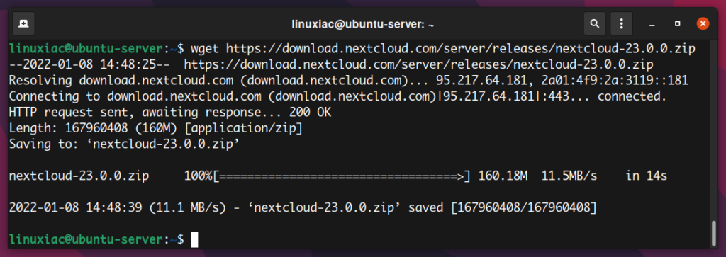 Download Nextcloud Server