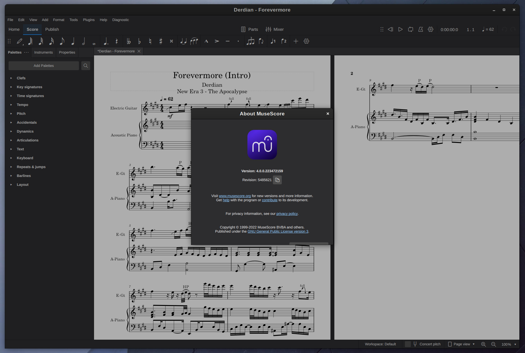 MuseScore 4.1 instaling